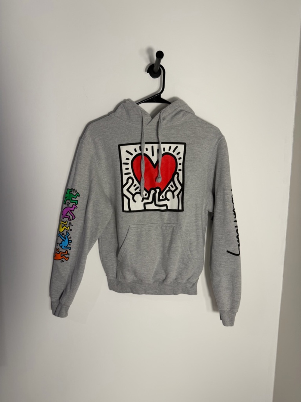 Keith Haring Y2K Art Graphic Hoodie